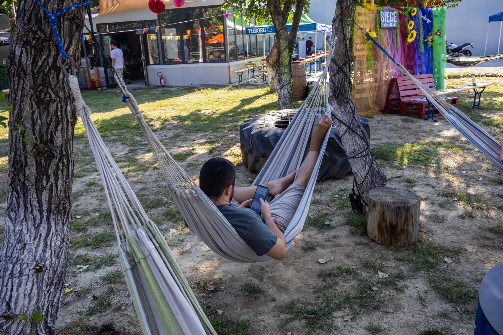 Atmosferă de festival în aer liber — fotografia 10
